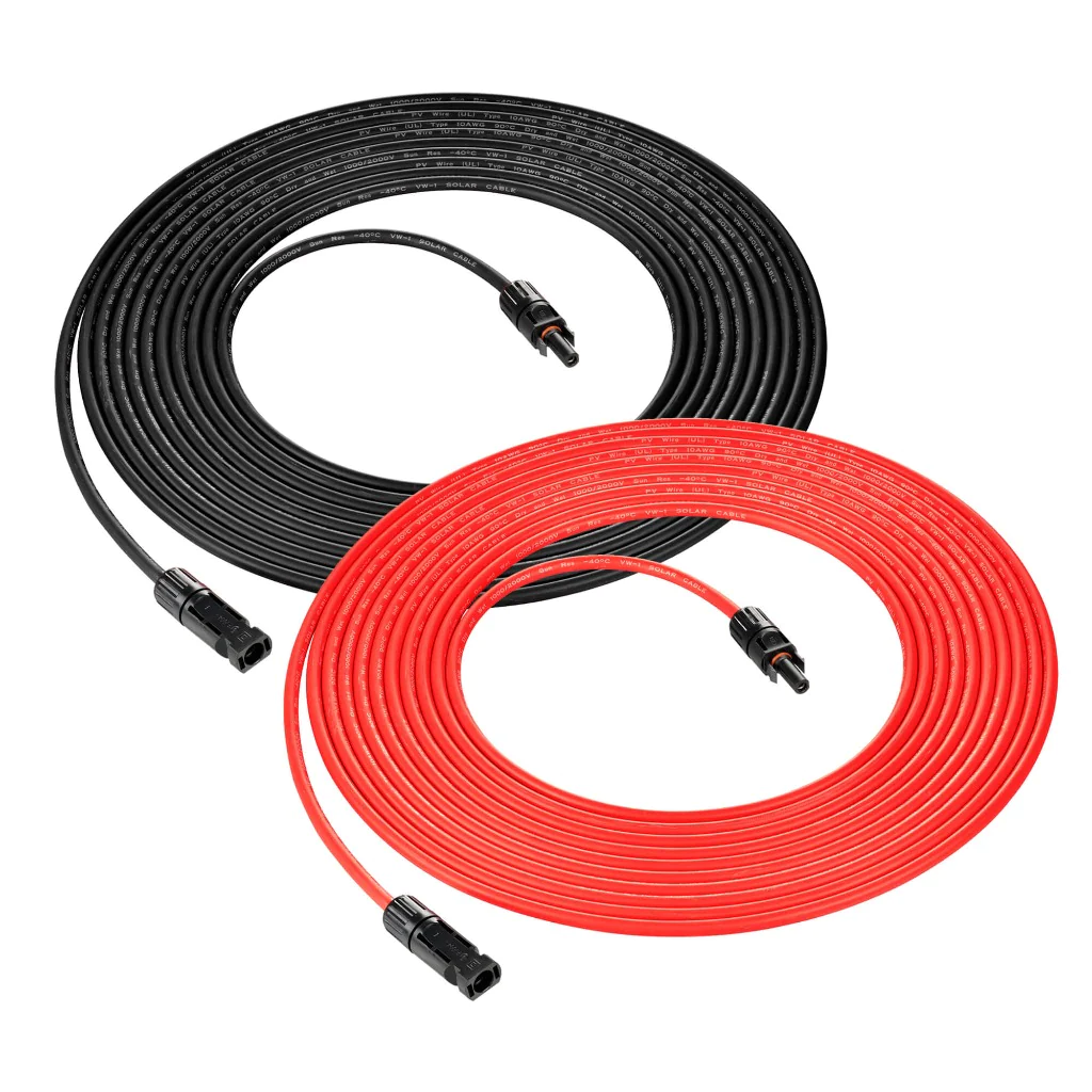 Solar Panel Extension Cable with Connectors