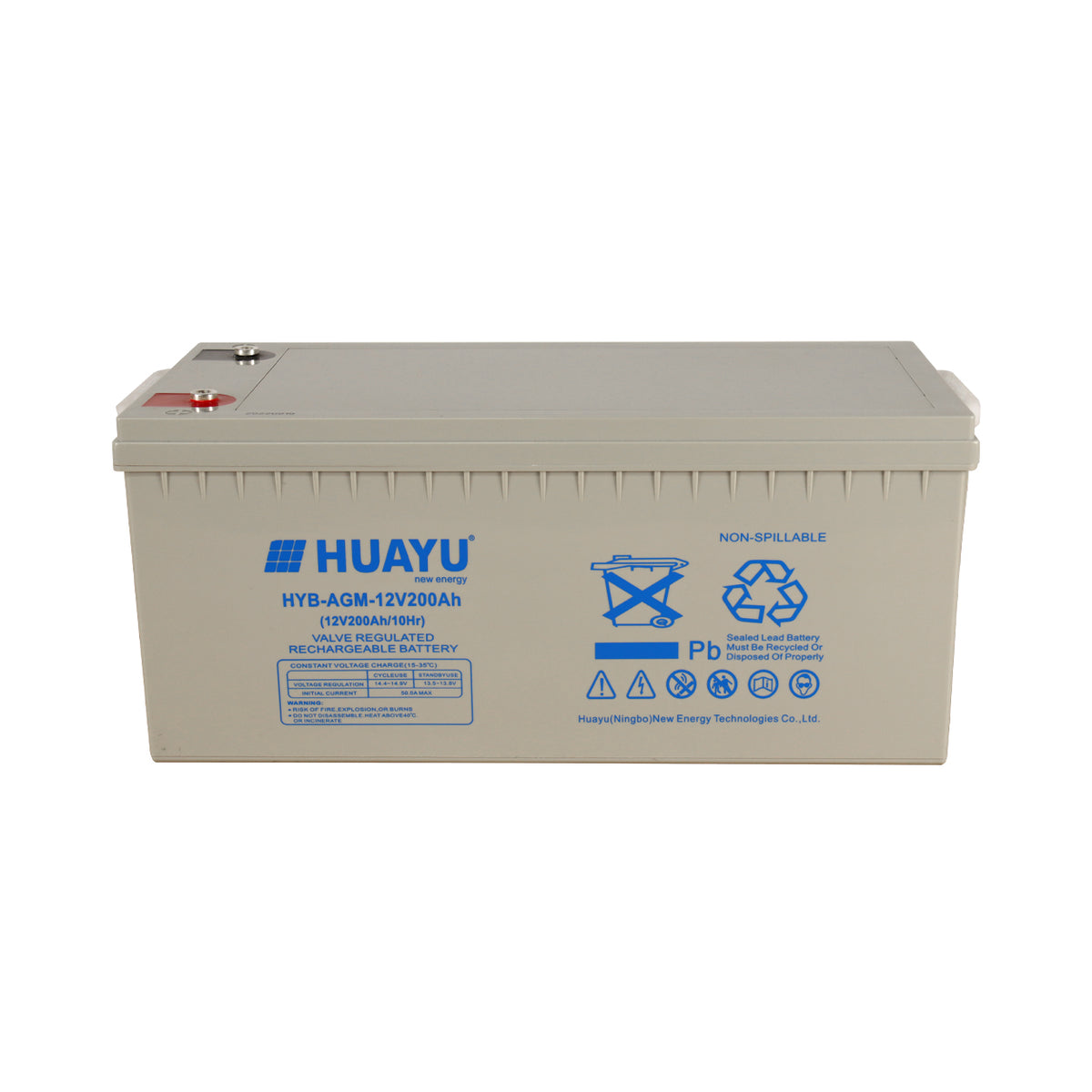 12V 200Ah AGM Battery